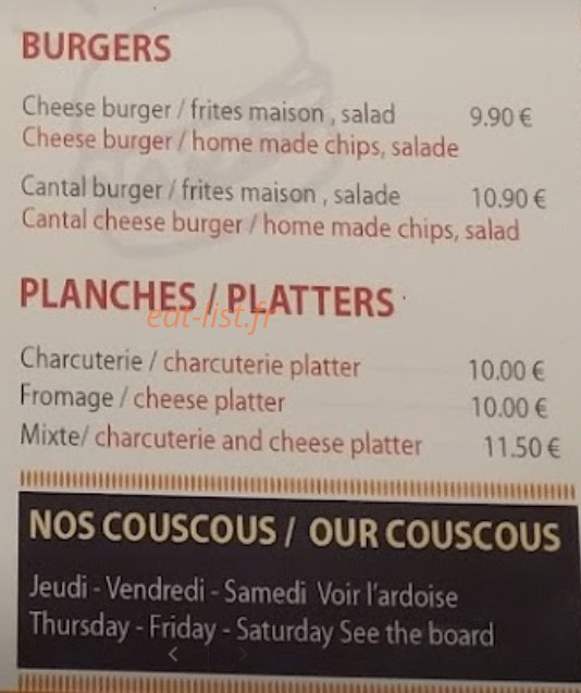 Au canal 8 — carte page 4