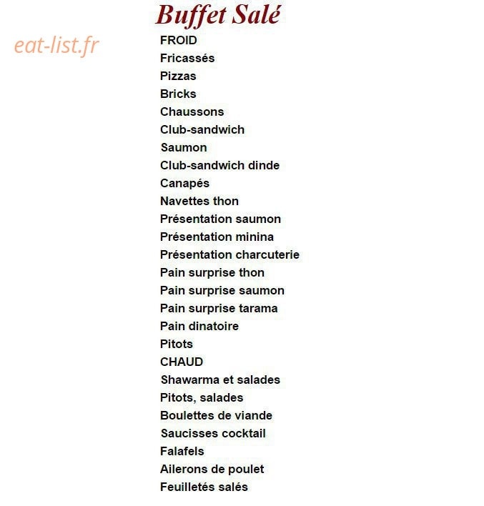 Aux Délices de Maxime — carte page 8