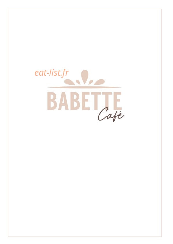 Babette — carte page 20