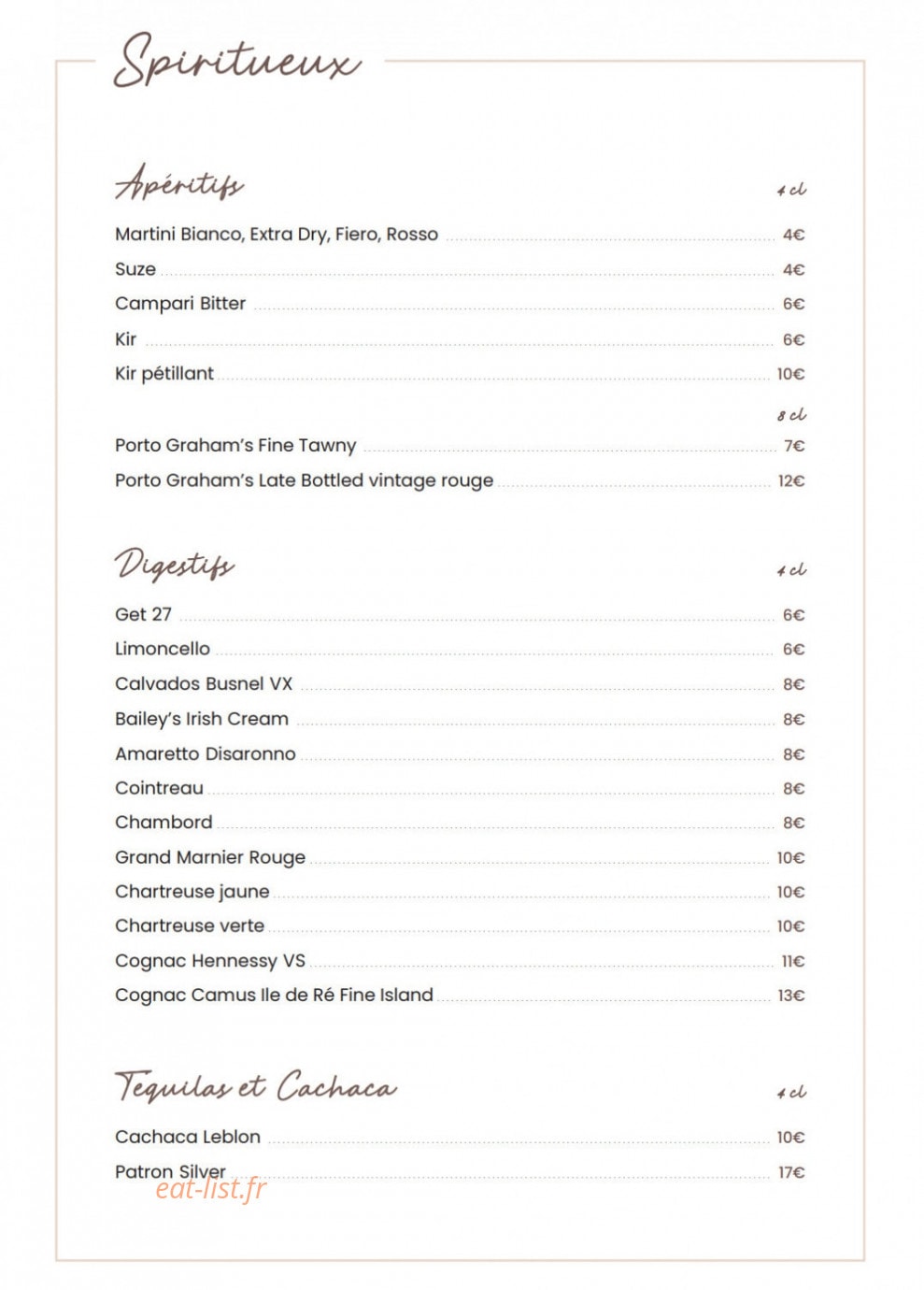 Babette — carte page 16