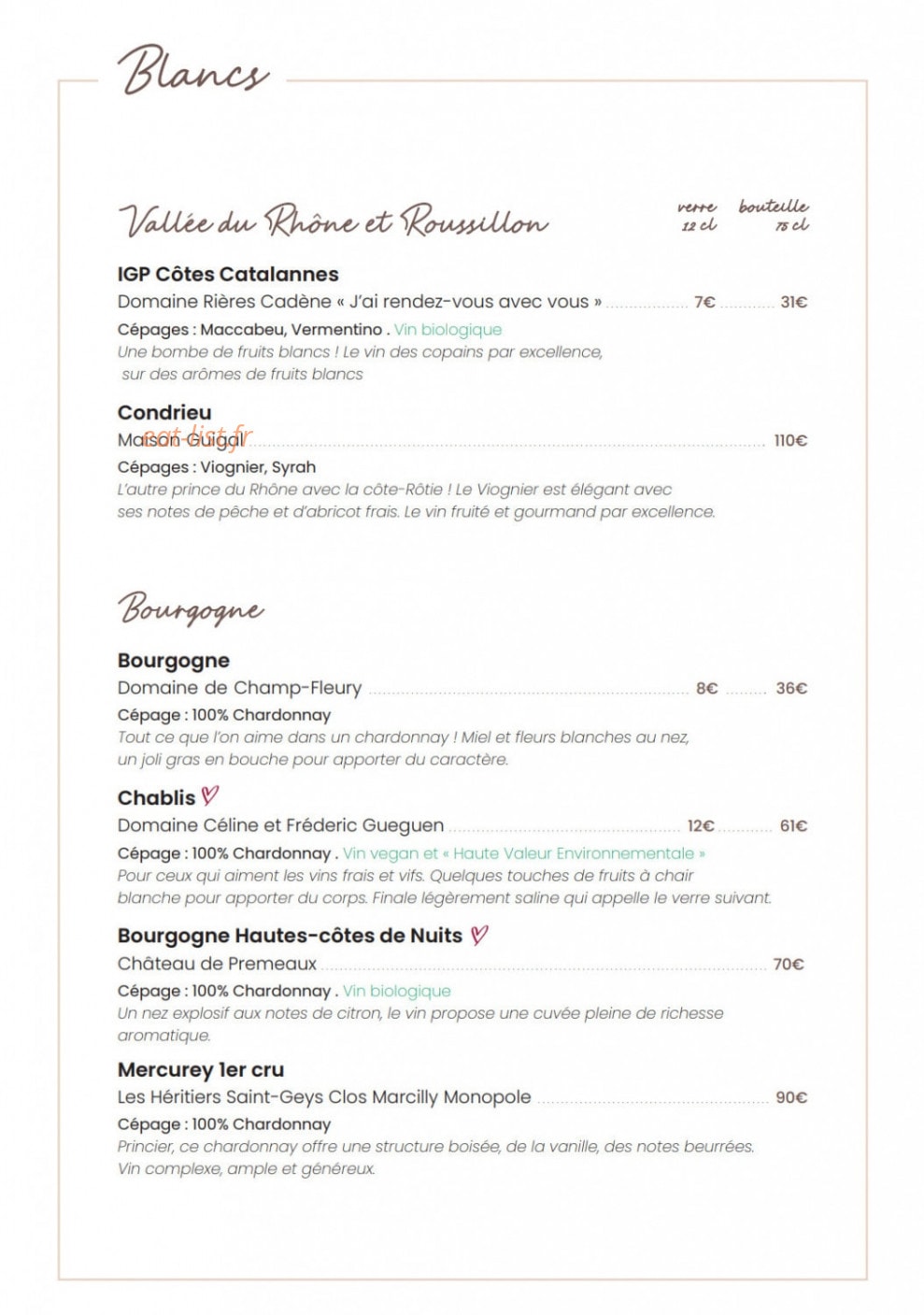 Babette — carte page 8