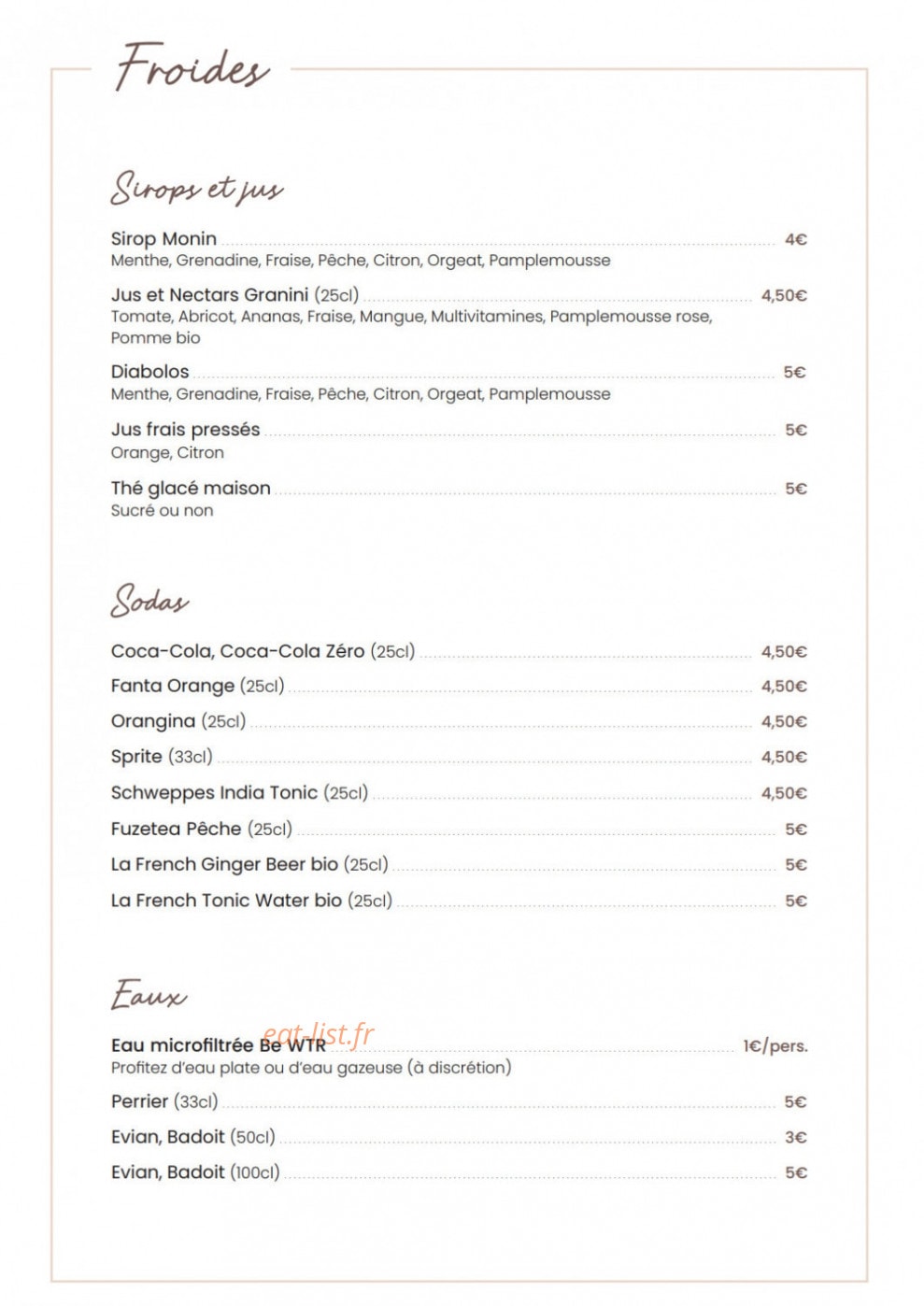 Babette — carte page 19