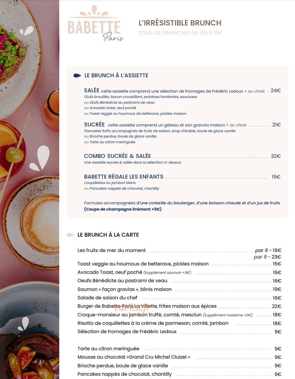 Babette — carte page 22