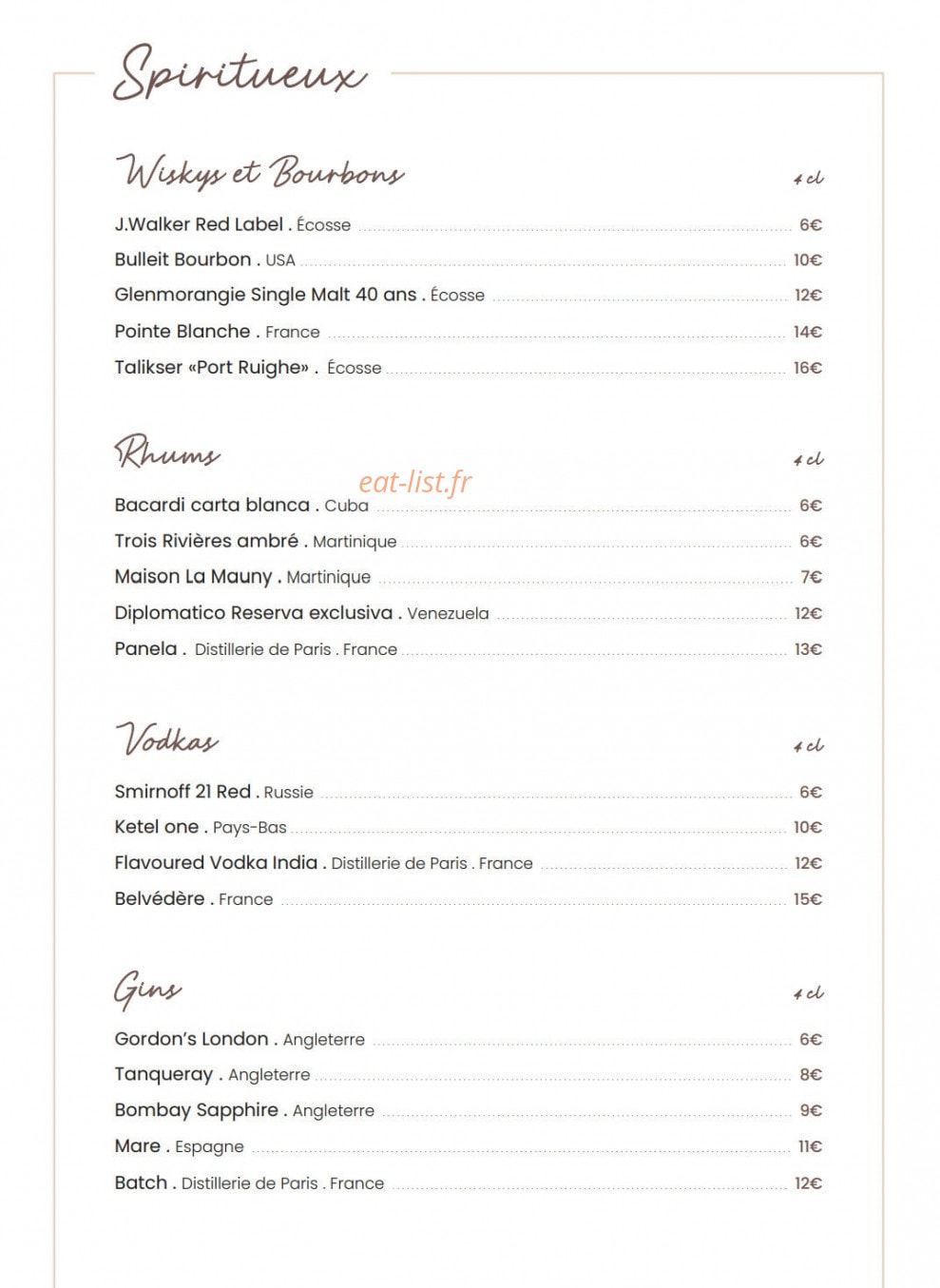Babette — carte page 15