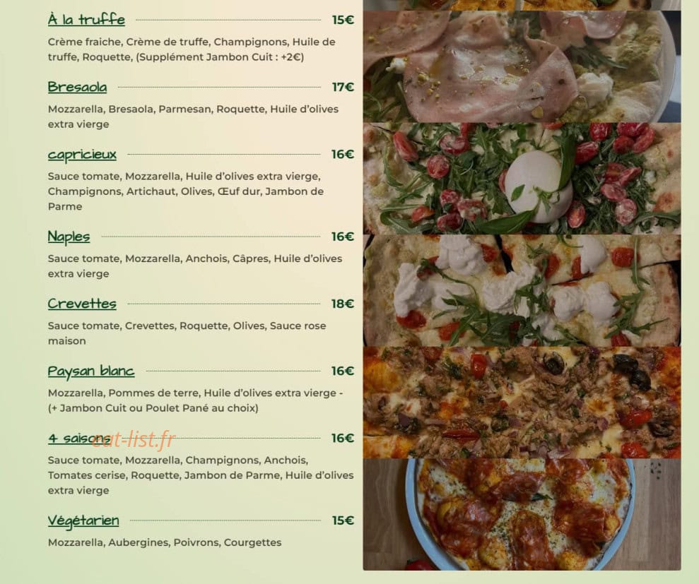Bistro Gusto — carte page 5