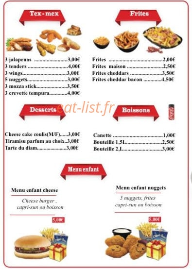 Burg & Pizz — carte page 6