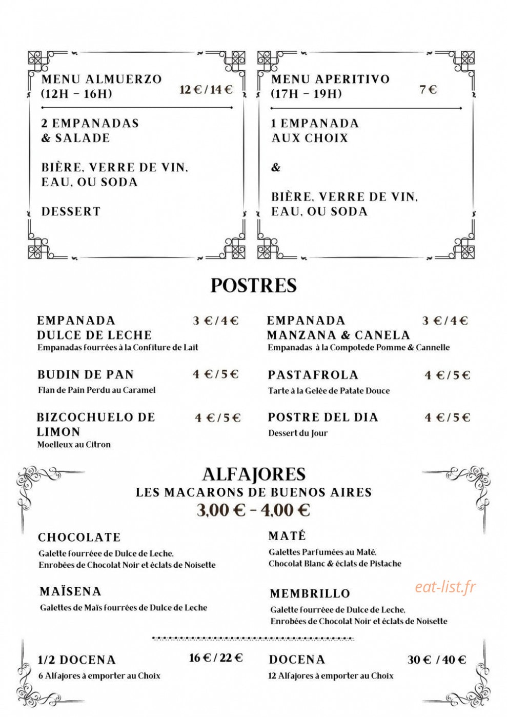 Caballito — carte page 2