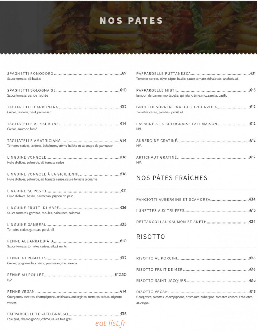 Casa Giorgio — carte page 7