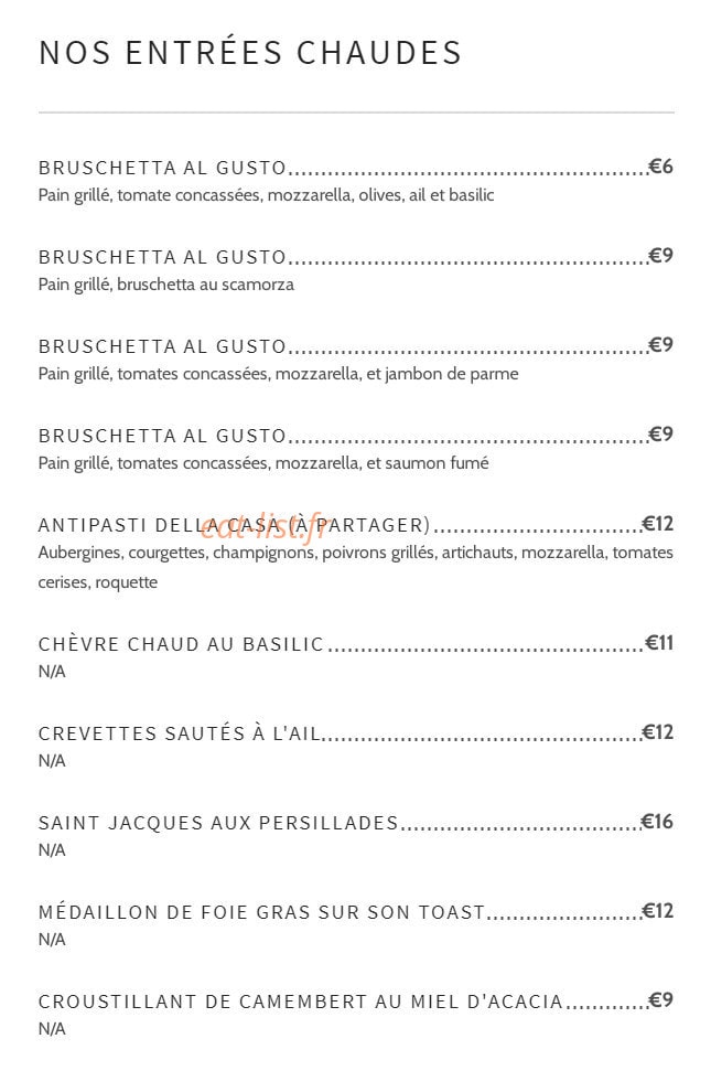 Casa Giorgio — carte page 2