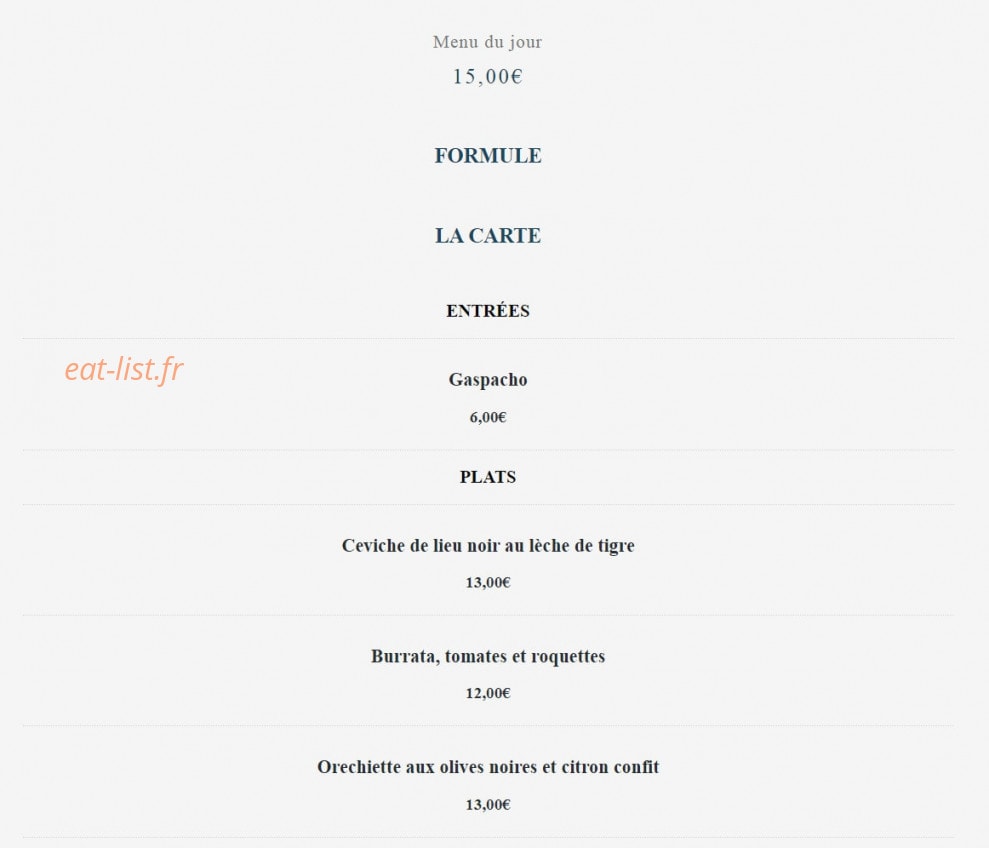 Coup de Tête — carte page 1