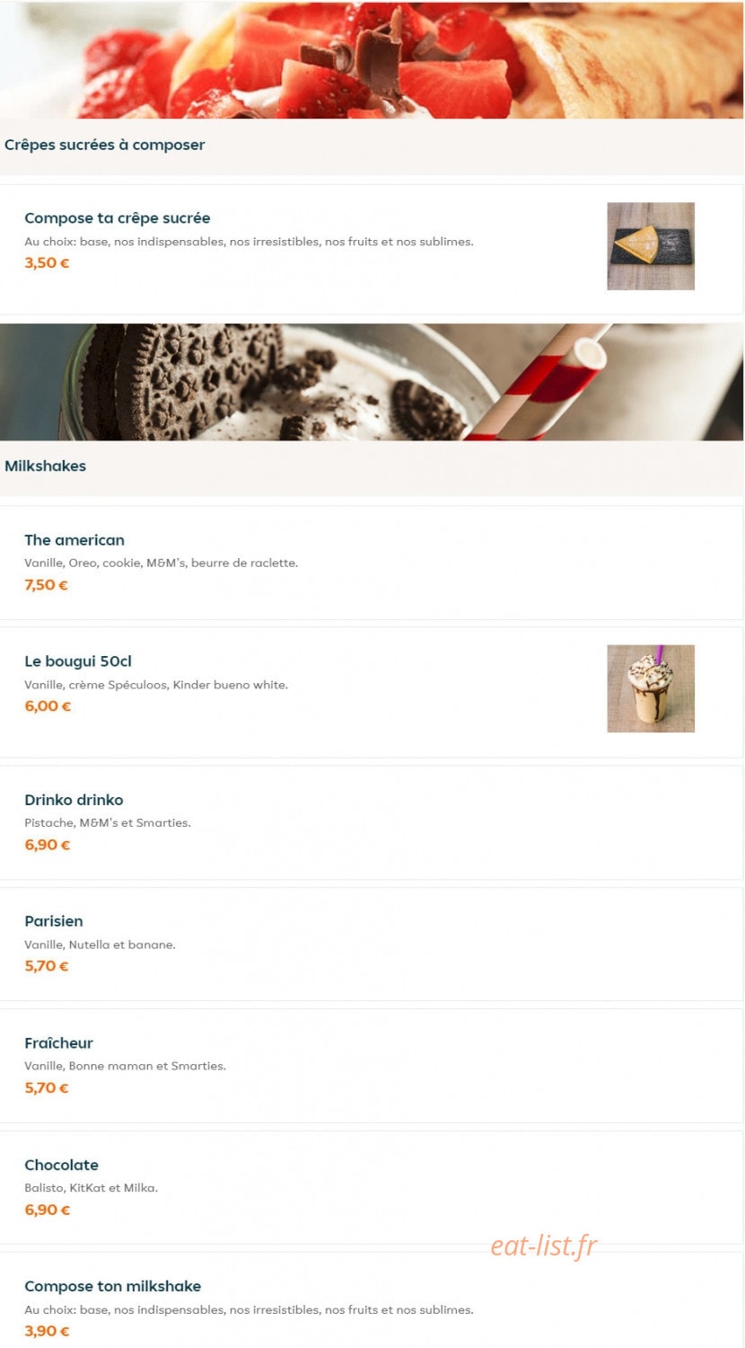 Crep'R — carte page 4
