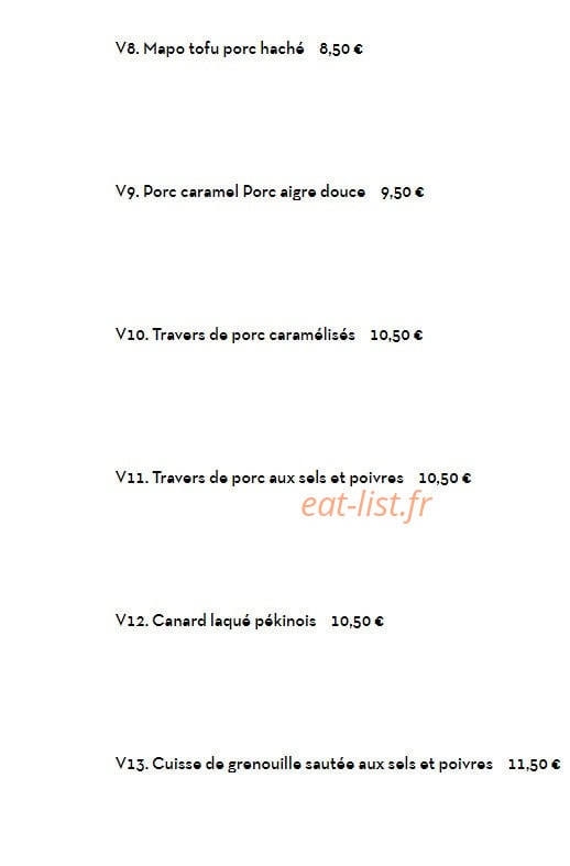 Exquis d'Asie — carte page 19