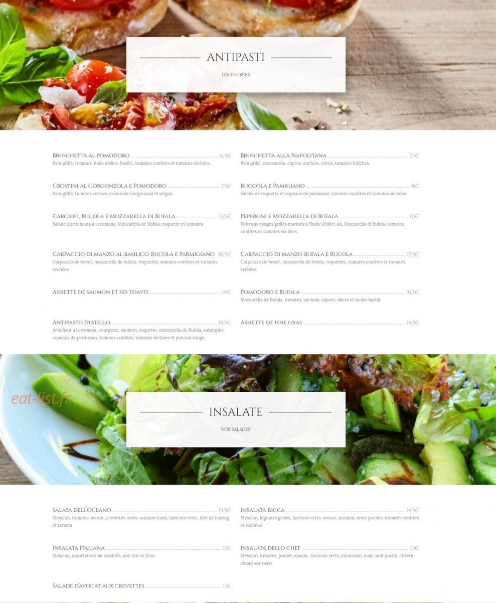 Fratello — carte page 1