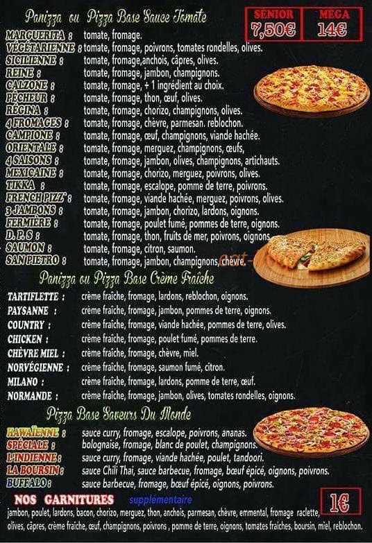 French crêpes — carte page 2