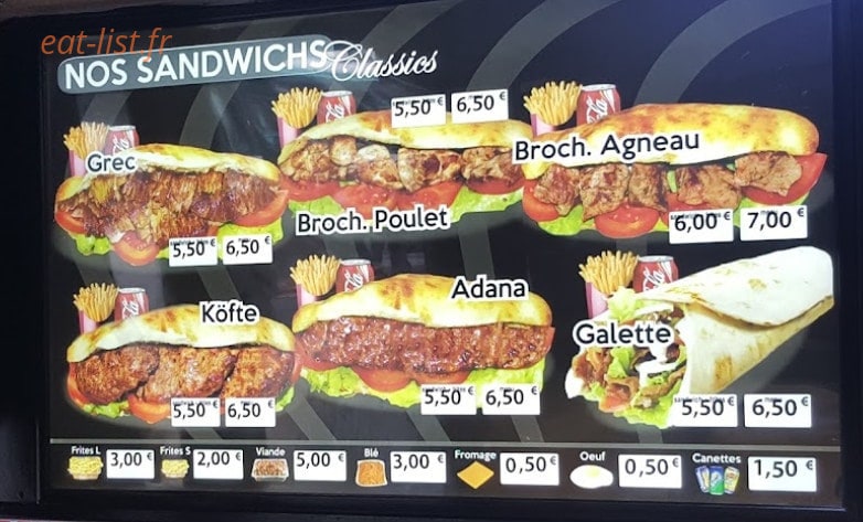 Grill Istanbul — carte page 1