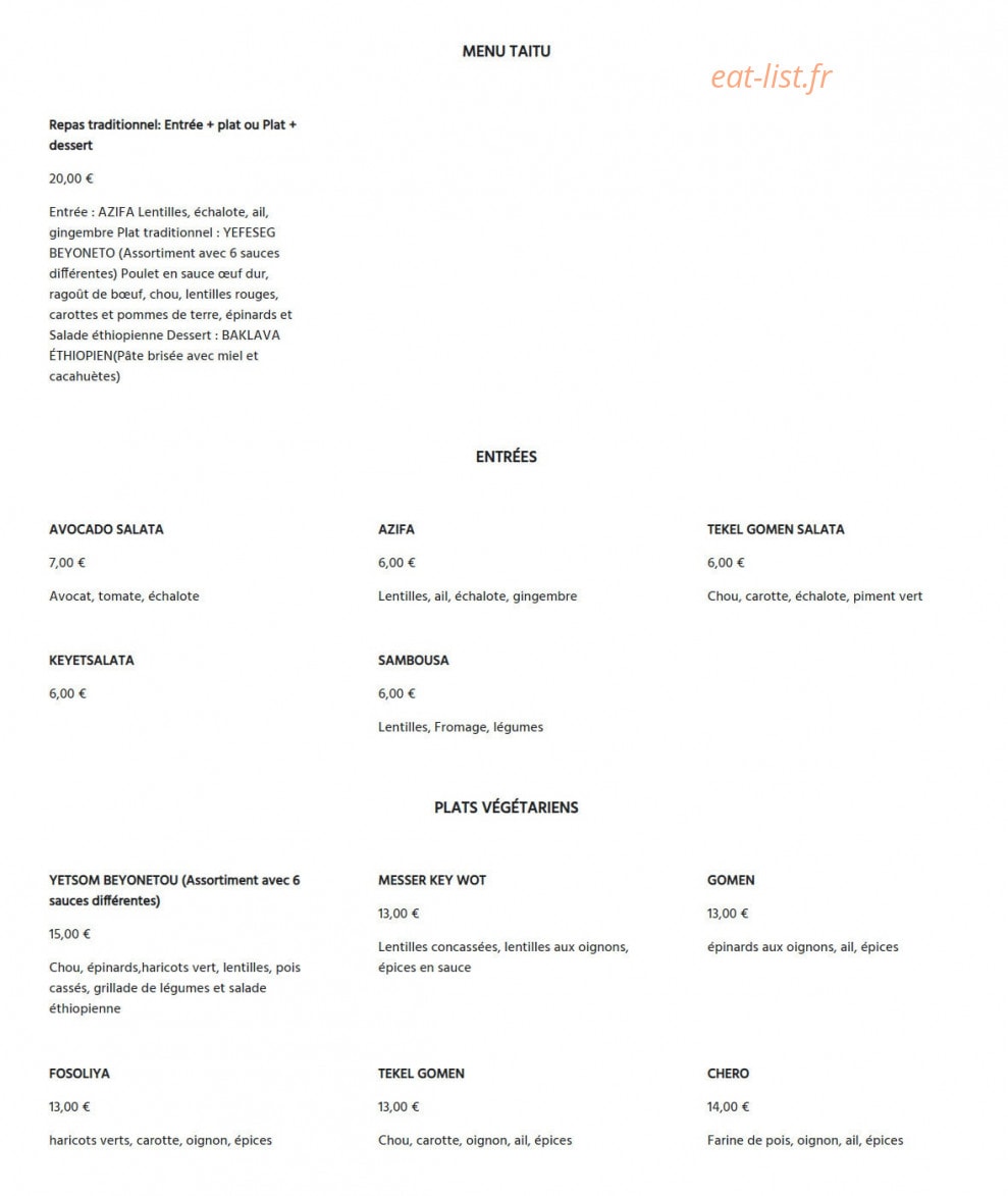 Itegue Taitu — carte page 1