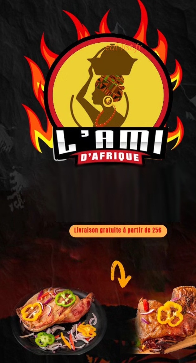 L'ami D'Afrique — carte page 1