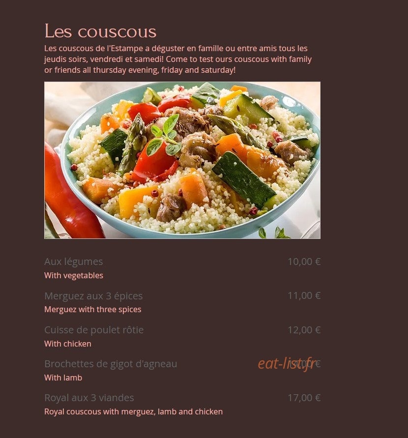 L'Estampe — carte page 3