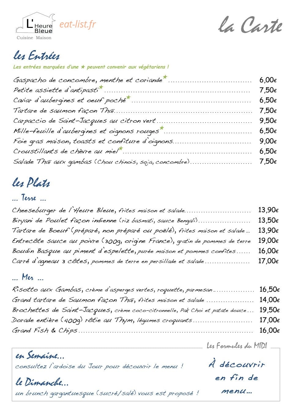 L'Heure Bleue — carte page 2