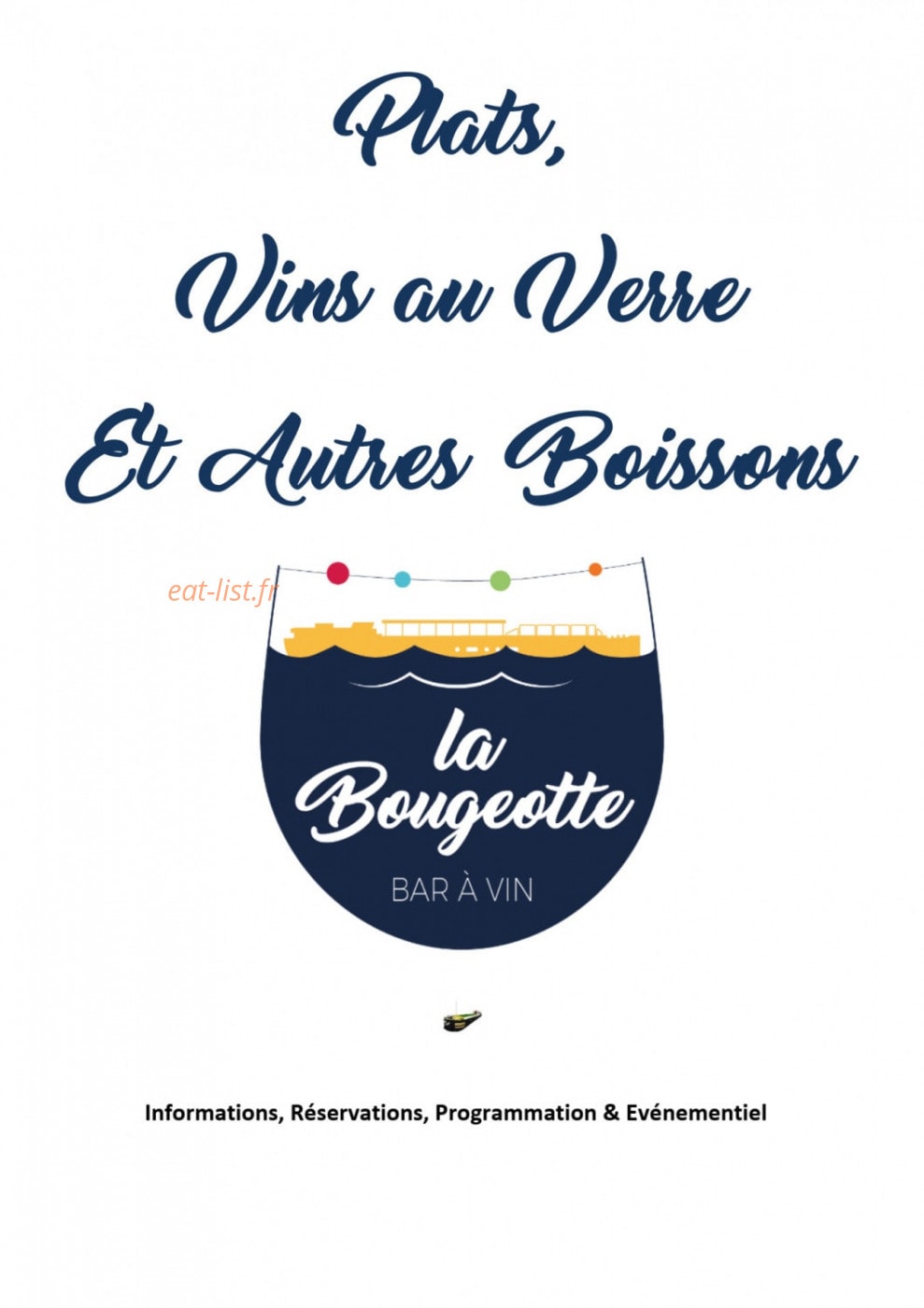 La Bougeotte — carte page 1