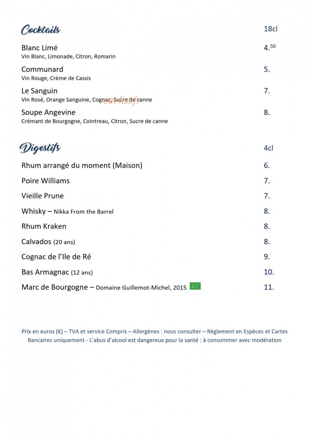 La Bougeotte — carte page 5
