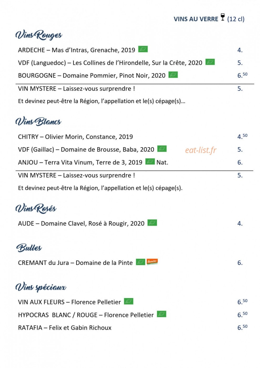 La Bougeotte — carte page 3