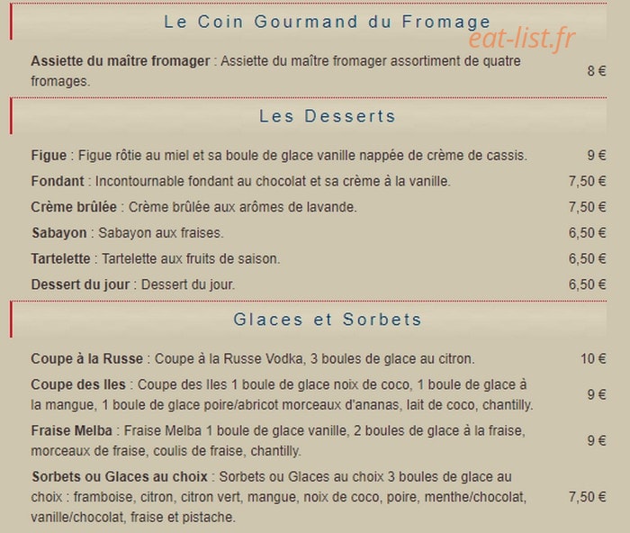 La Chope De Corentin — carte page 2