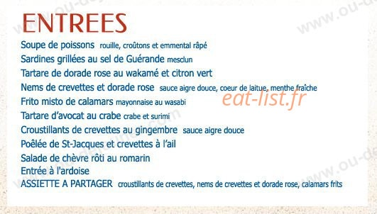 La criée — carte page 3