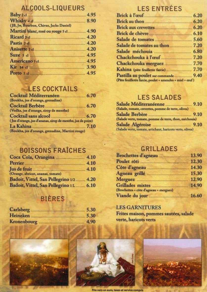 La Kahina — carte page 1