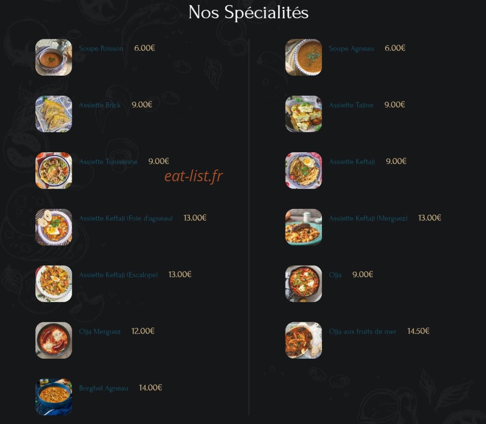 La Marsa — carte page 6