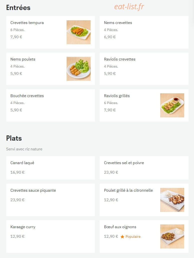 La Pièce de Bœuf — carte page 1