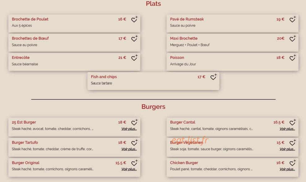 Le 25° Est — carte page 2