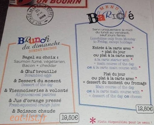 Le bariolé — carte page 3