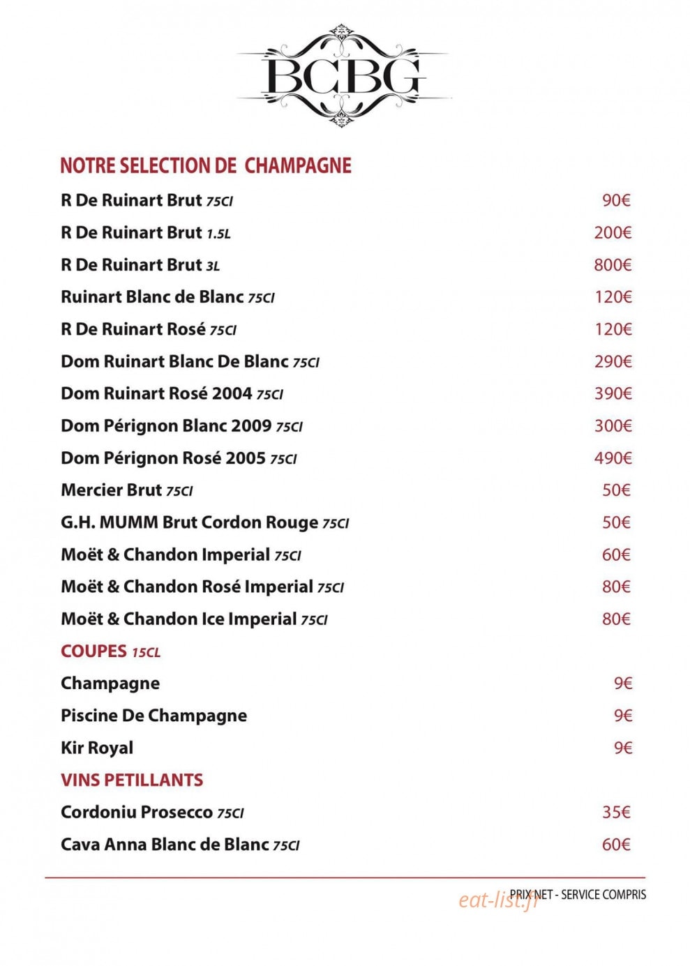 Le Bcbg — carte page 8