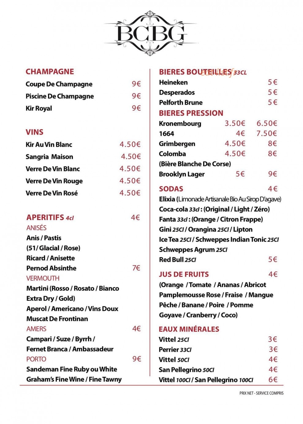 Le Bcbg — carte page 7