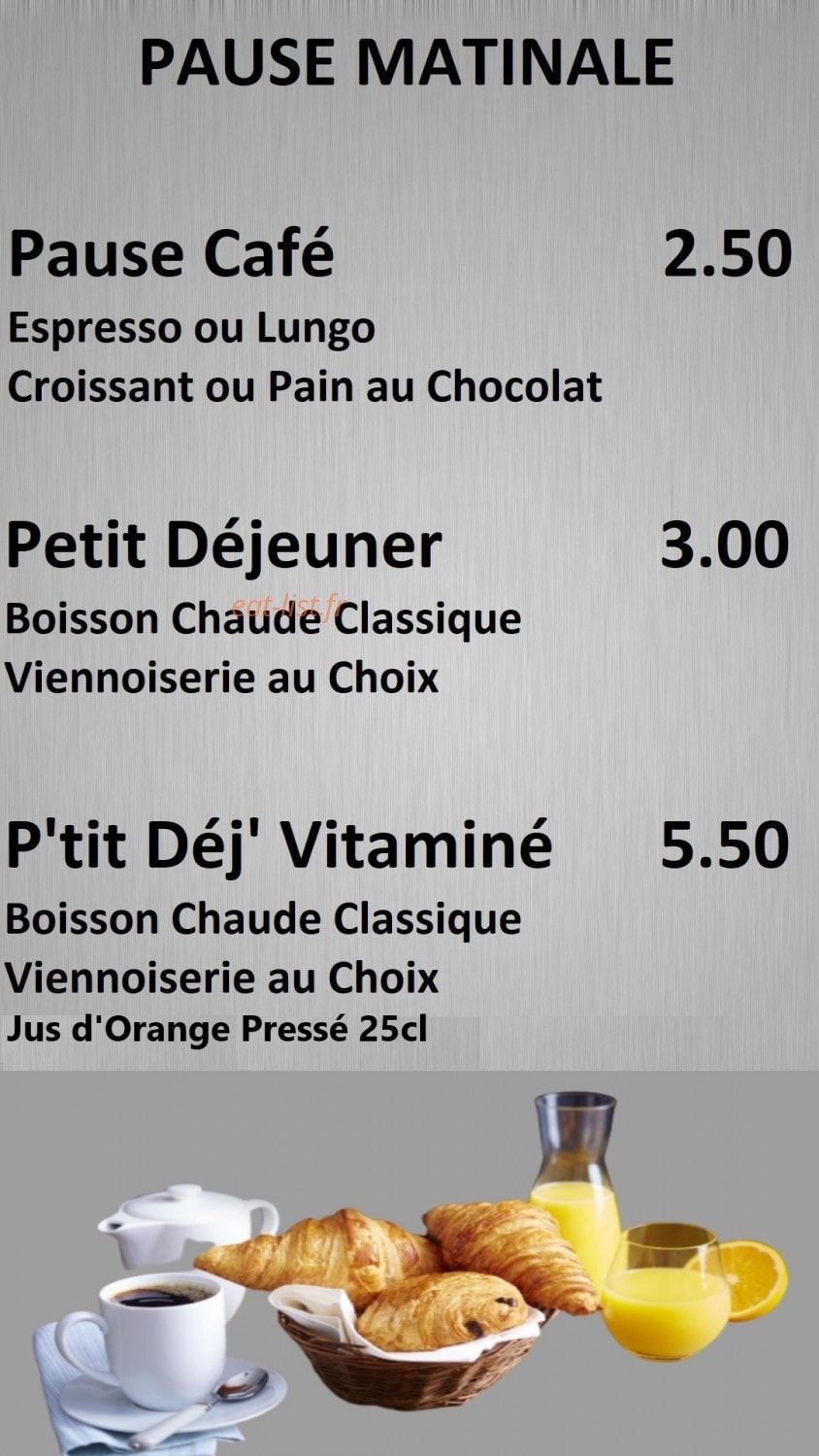 Le Coin Du Pain — carte page 1