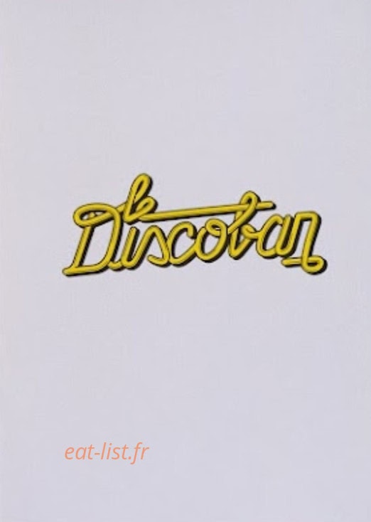 Le Discobar — carte page 1