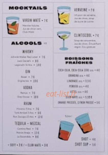 Le Discobar — carte page 4