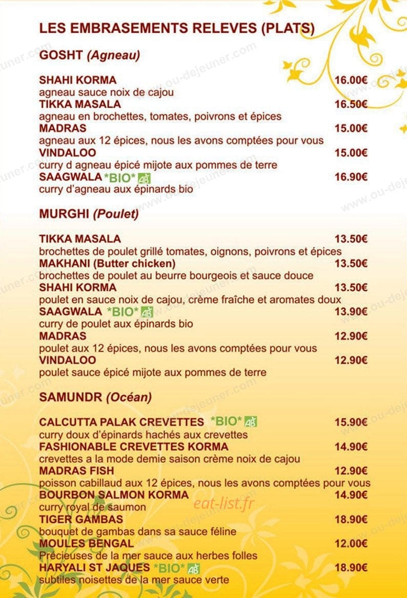 Le Gange — carte page 9