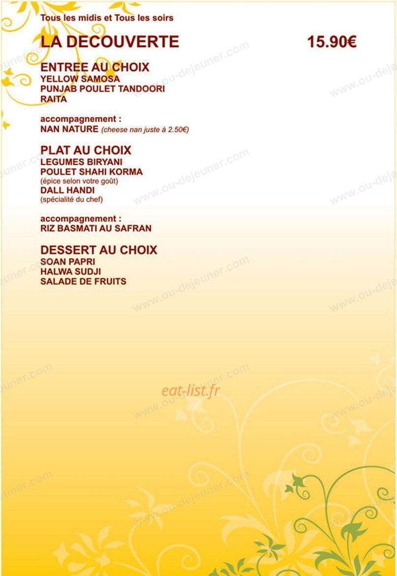 Le Gange — carte page 1