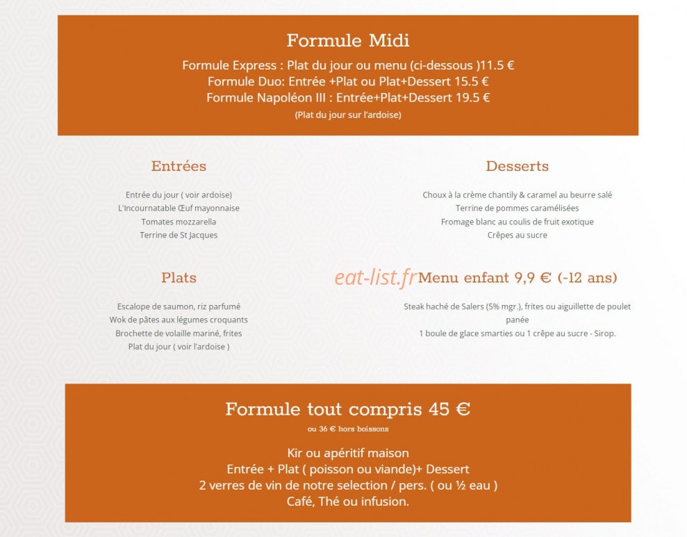 Le Napoléon III — carte page 4