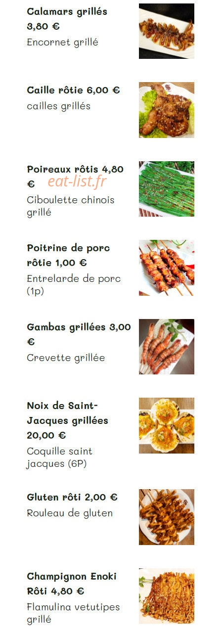 Le Regal — carte page 5