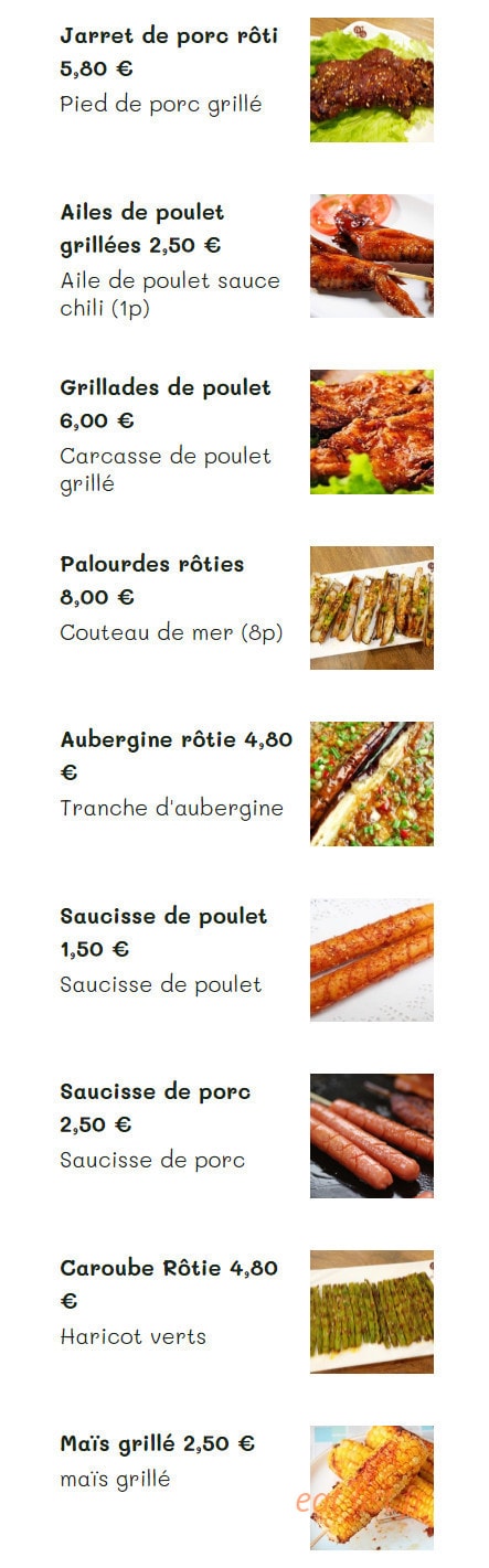 Le Regal — carte page 6