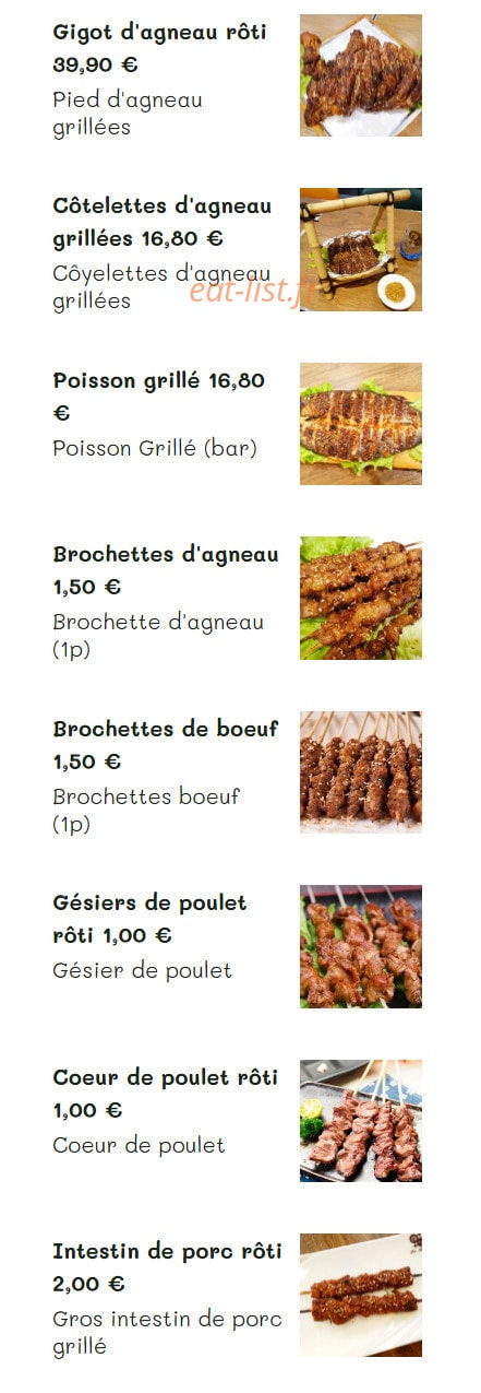 Le Regal — carte page 4