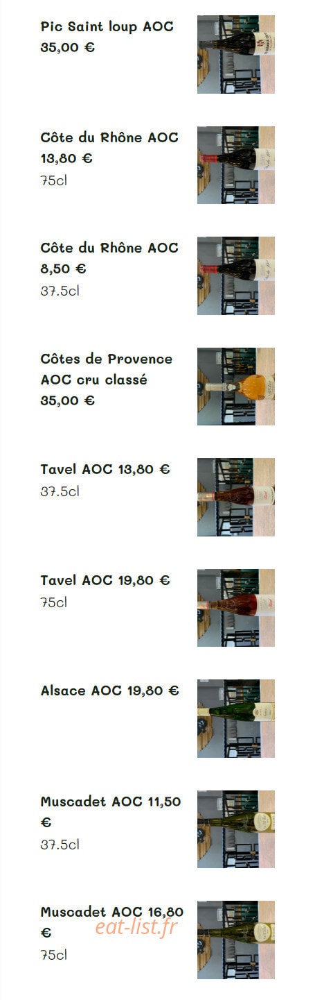 Le Regal — carte page 15
