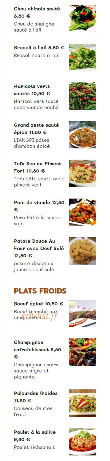 Le Regal — carte page 10