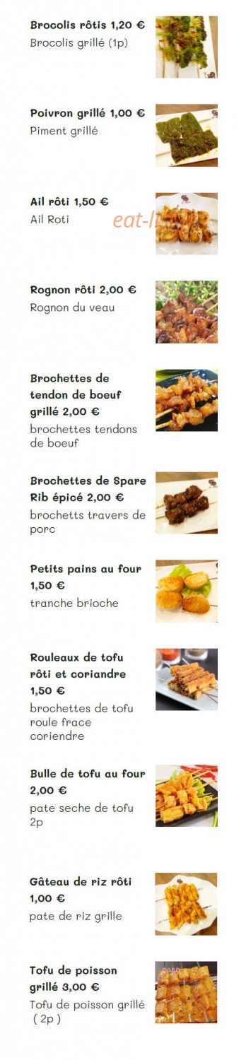 Le Regal — carte page 7