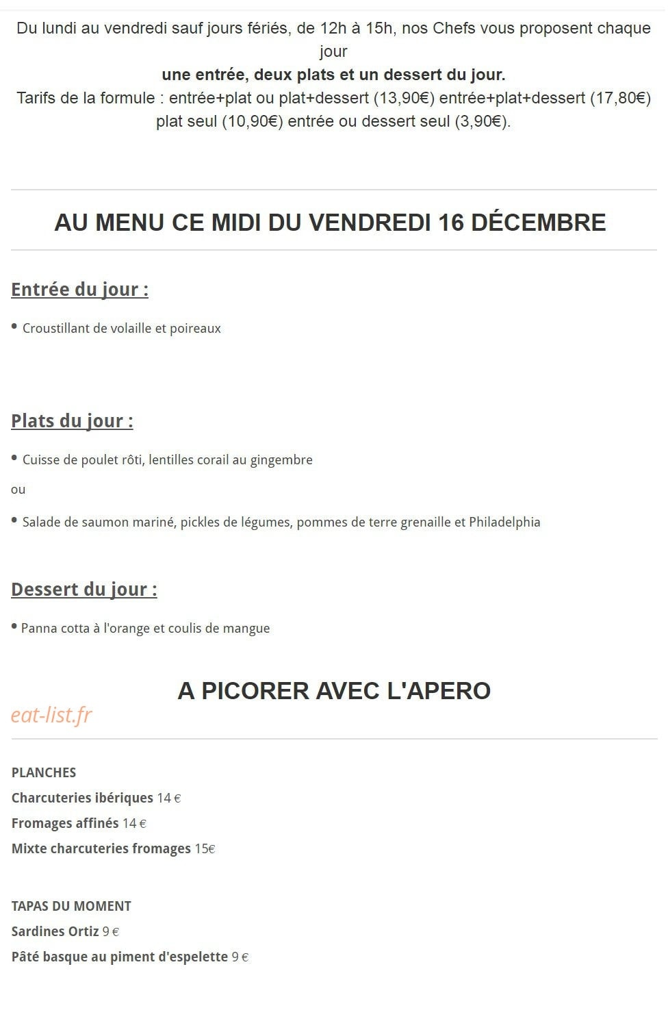 Le Square — carte page 9