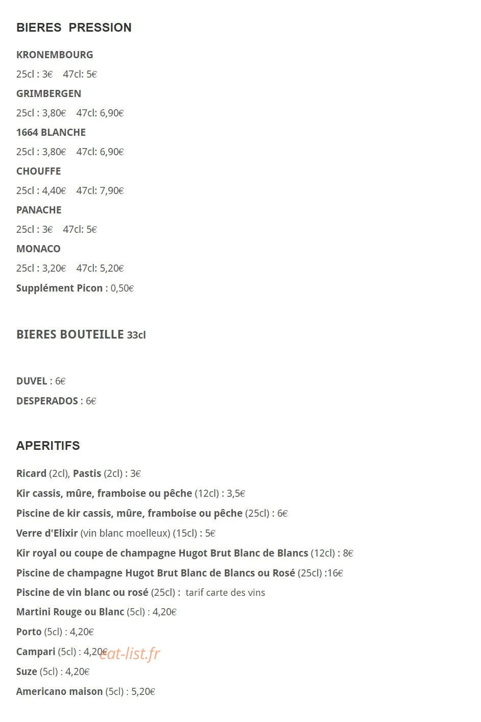 Le Square — carte page 2