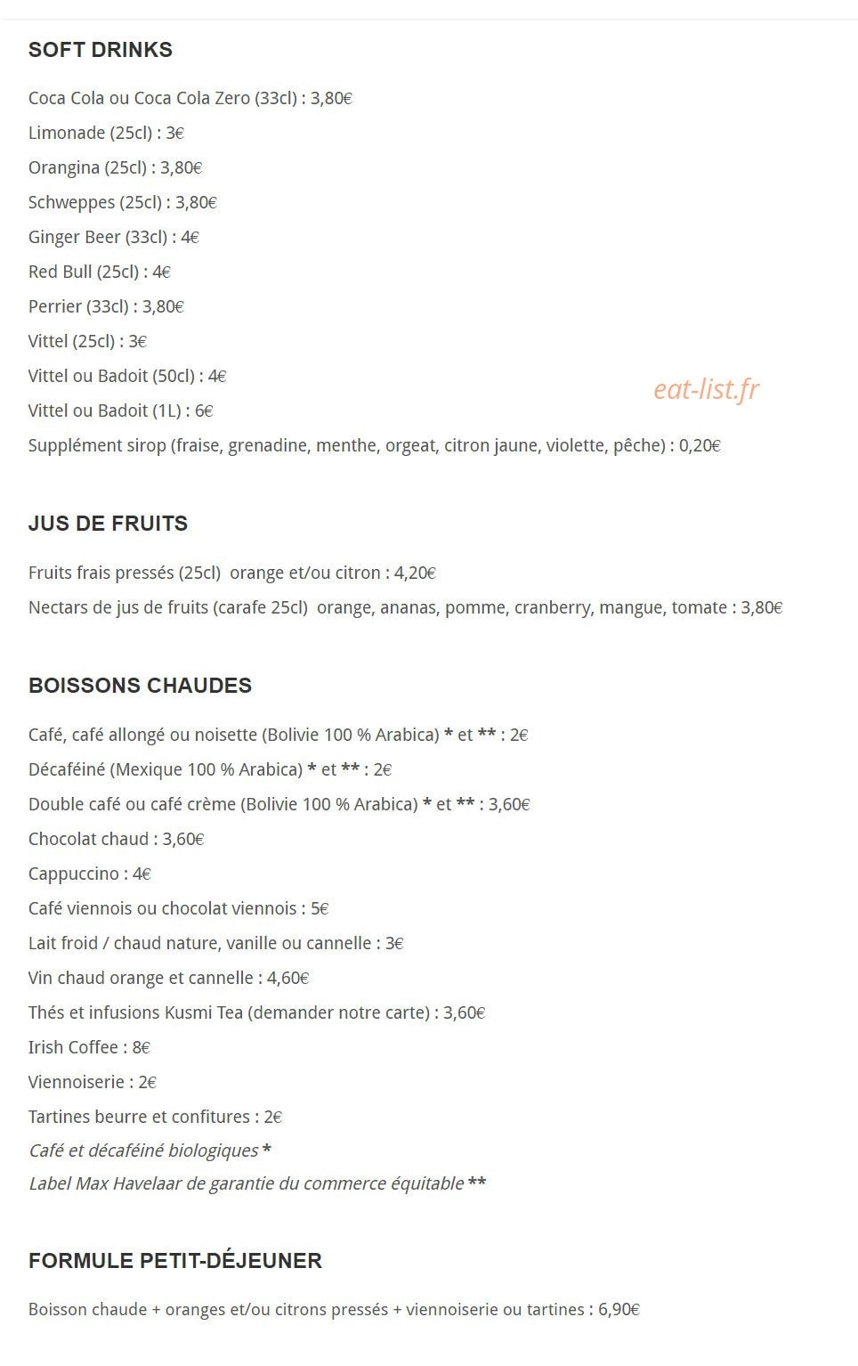 Le Square — carte page 6